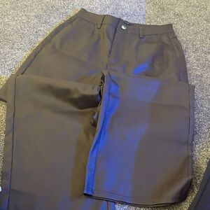 Brown Trousers size large wide leg - new without tags